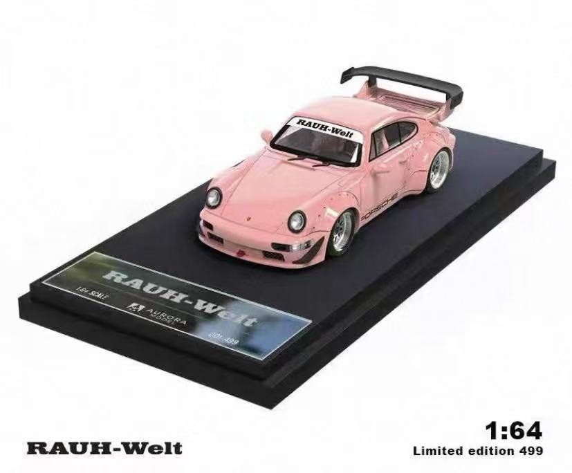 RAUH-Welt 1:64 Porsche 911 - Pink-Excl