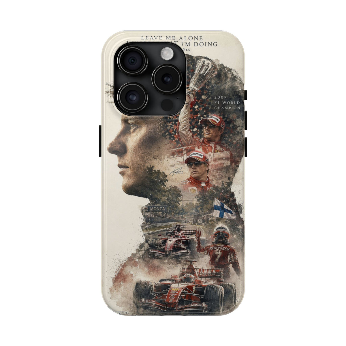 Kimi Raikkonen iPhone Case