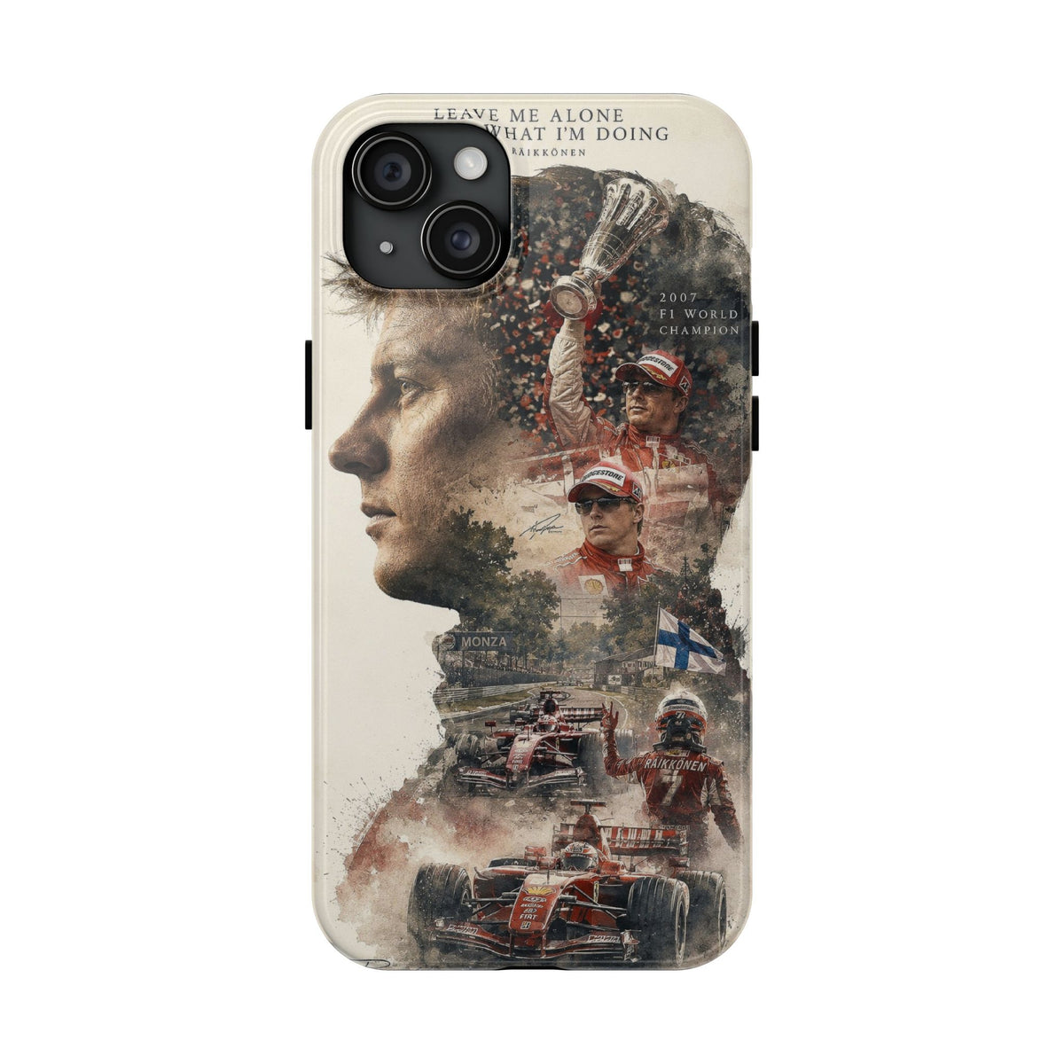 Kimi Raikkonen iPhone Case