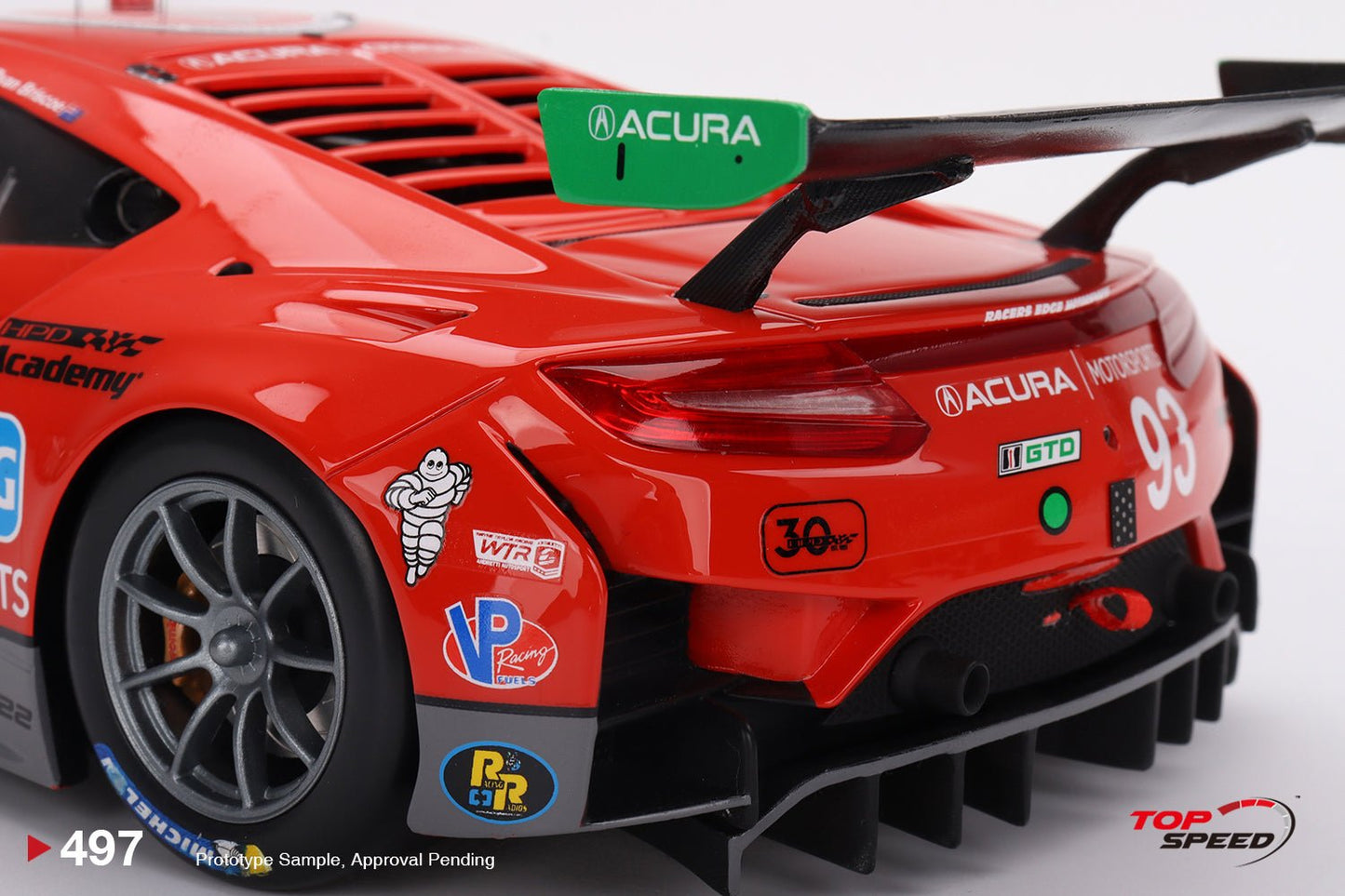 Acura NSX GT3 EVO22 #93