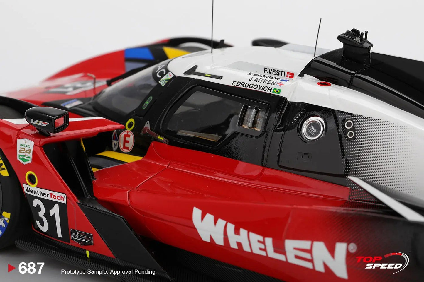 Cadillac V-Series.R #31 CADILLAC WHELEN 2025 TOP SPEED