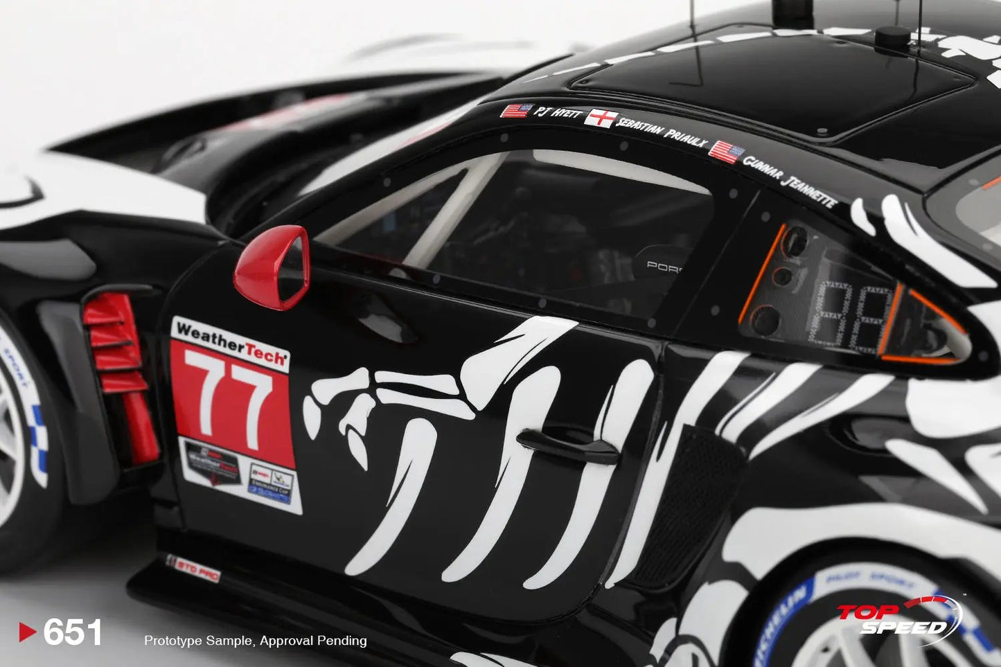 Porsche 911 GT3 R #77 AO Racing 2025 TOP SPEED