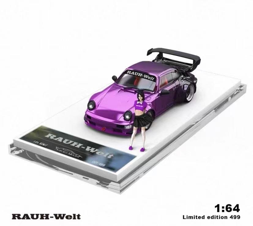 RAUH-Welt 1:64 Porsche 911 - Purple