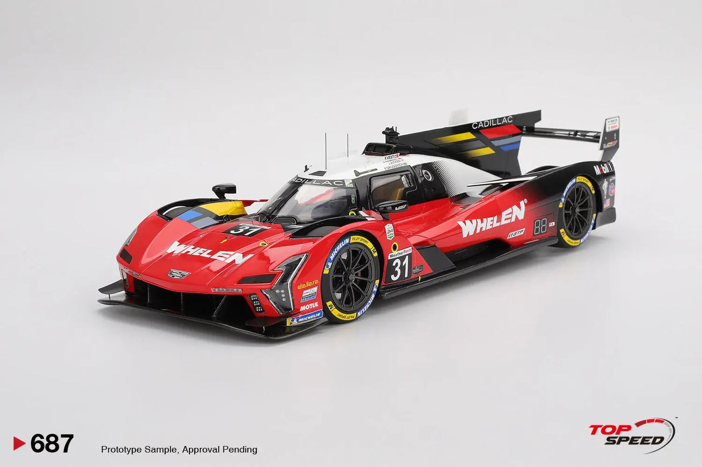 Cadillac V-Series.R #31 CADILLAC WHELEN 2025 TOP SPEED