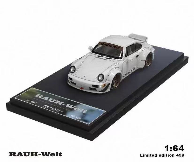 RAUH-Welt 1:64 Porsche 911 - White-Excl