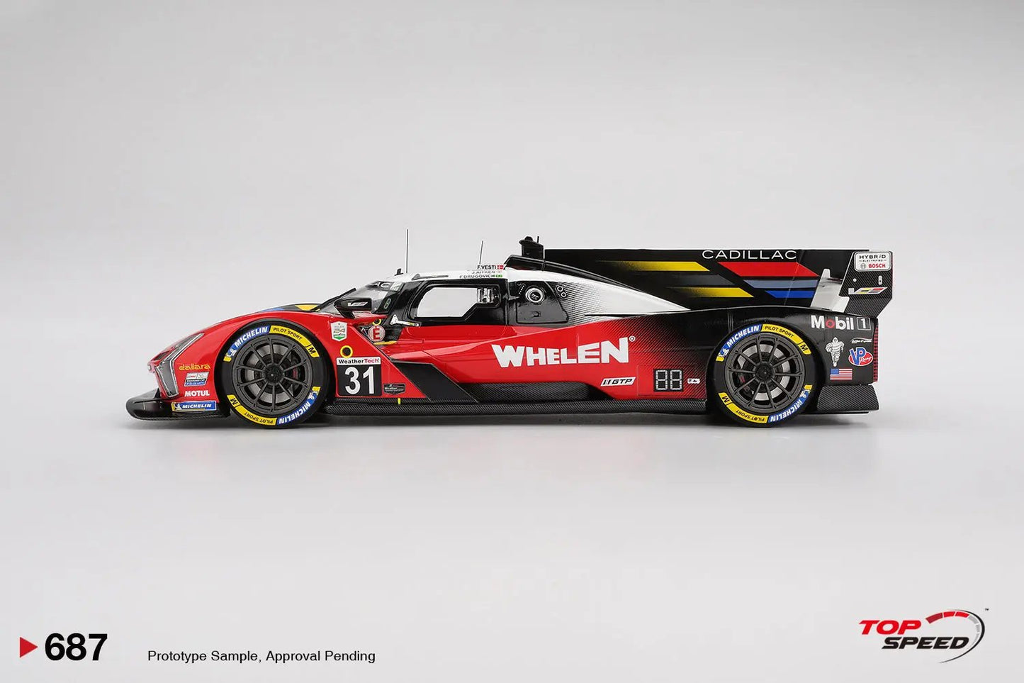 Cadillac V-Series.R #31 CADILLAC WHELEN 2025 TOP SPEED