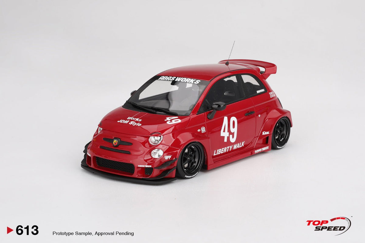 Abarth LB-WORKS x Abas Works 595 Red