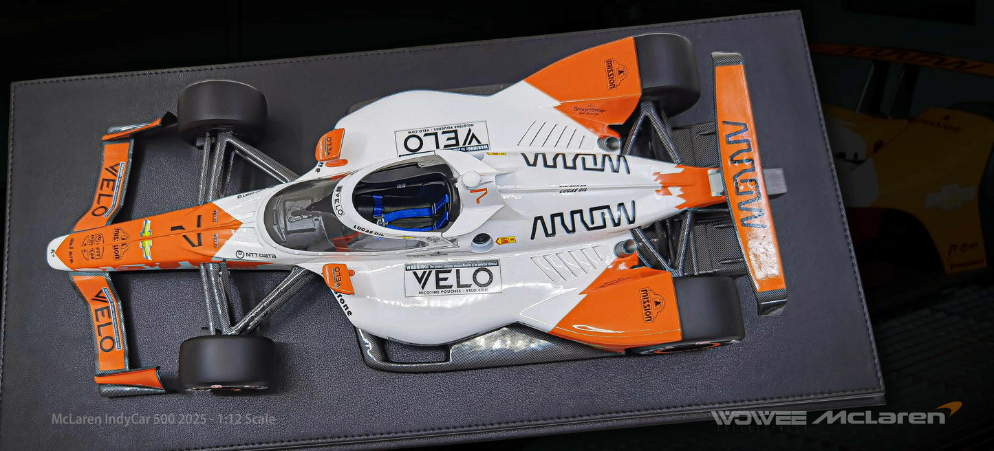 McLaren IndyCar 2025 – 1:12 Scale Model Wowee Collectibles