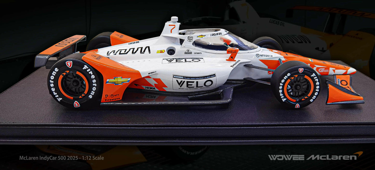 McLaren IndyCar 2025 – 1:12 Scale Model Wowee Collectibles