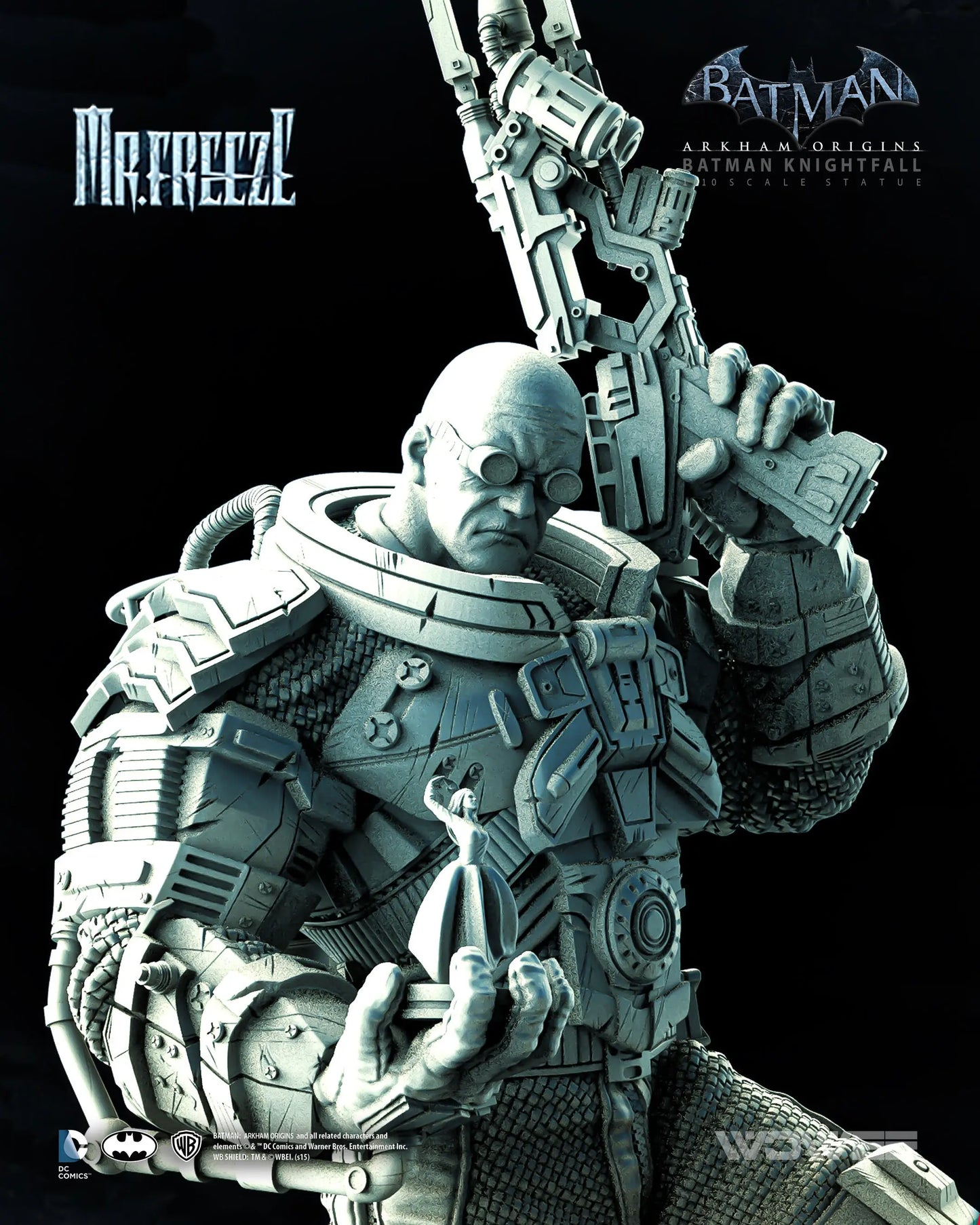 Mr FREEZE 1:8 Scale Statue Wowee Collectibles