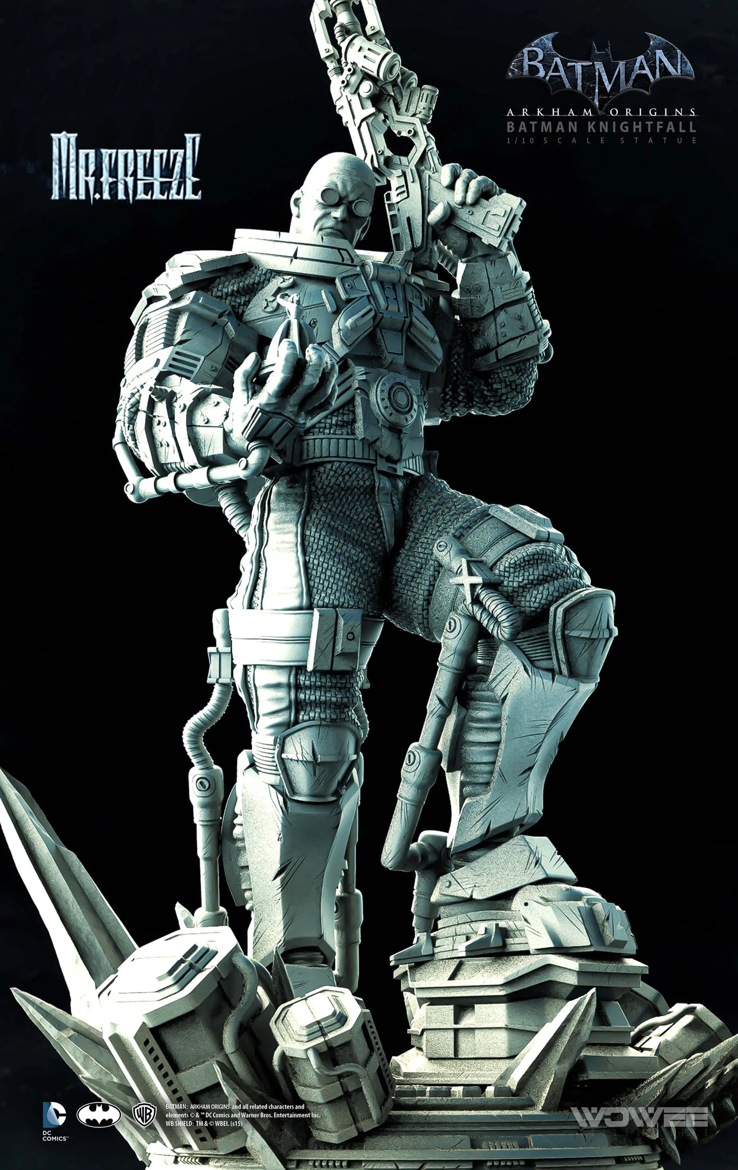 Mr FREEZE 1:8 Scale Statue Wowee Collectibles