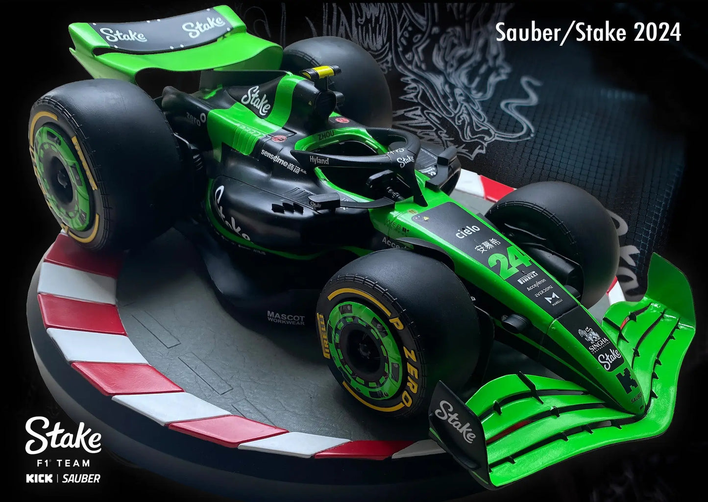 Sauber-Kick-F1 Car Wowee Collectibles