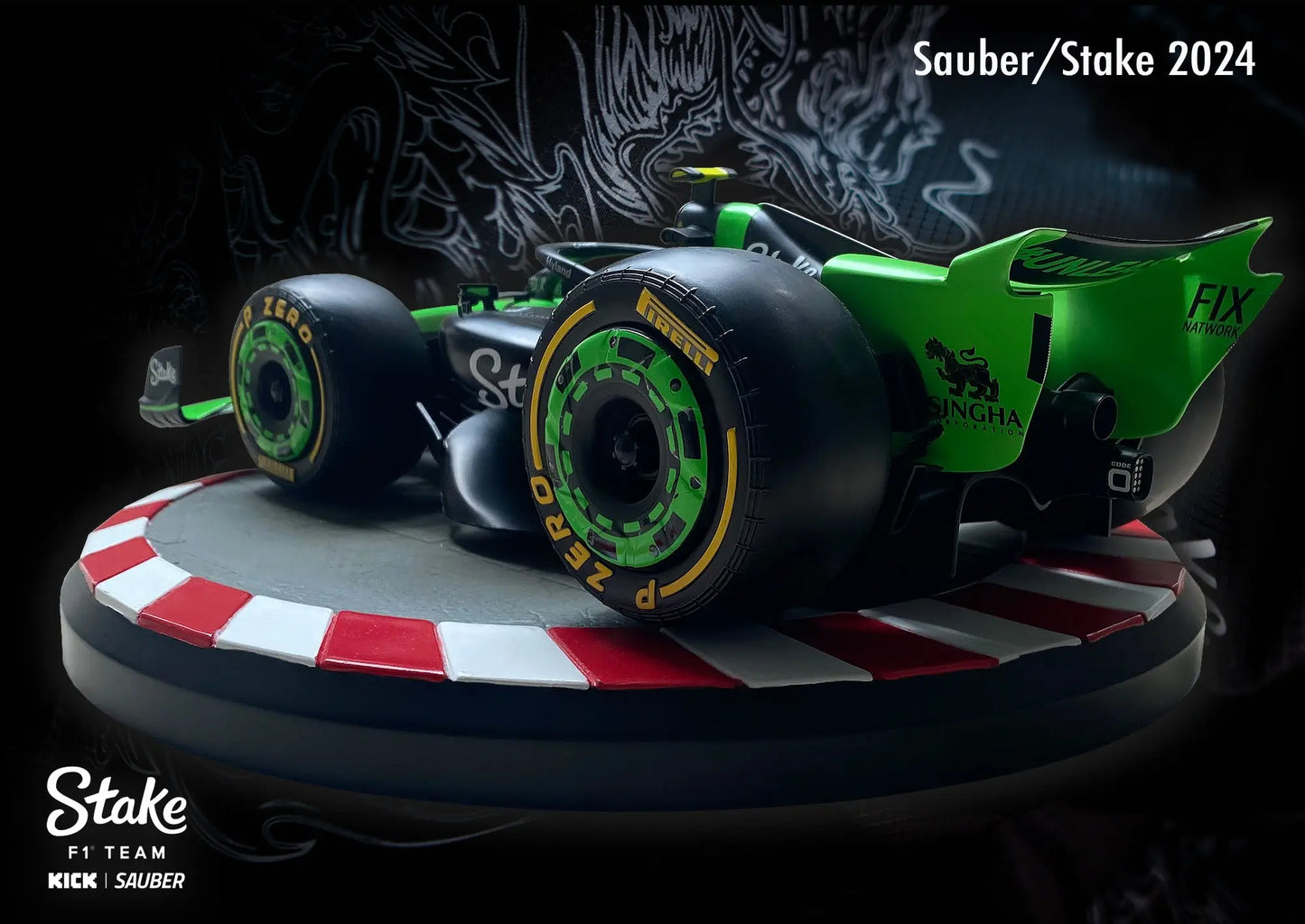 Sauber-Kick-F1 Car Wowee Collectibles