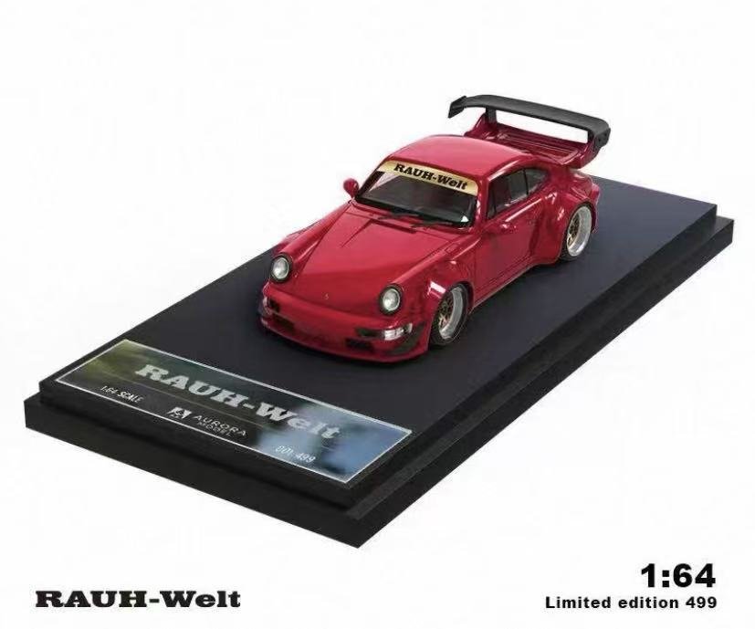 RAUH-Welt 1:64 Porsche 911 - Red Excl