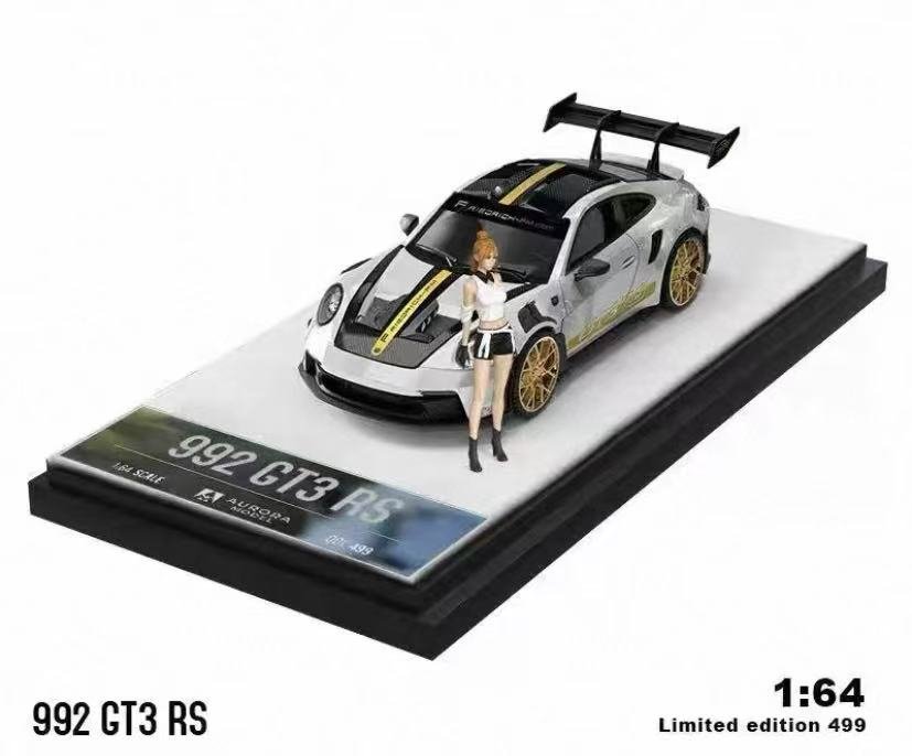 Porsche 992-GT3-RS - Silver Ver