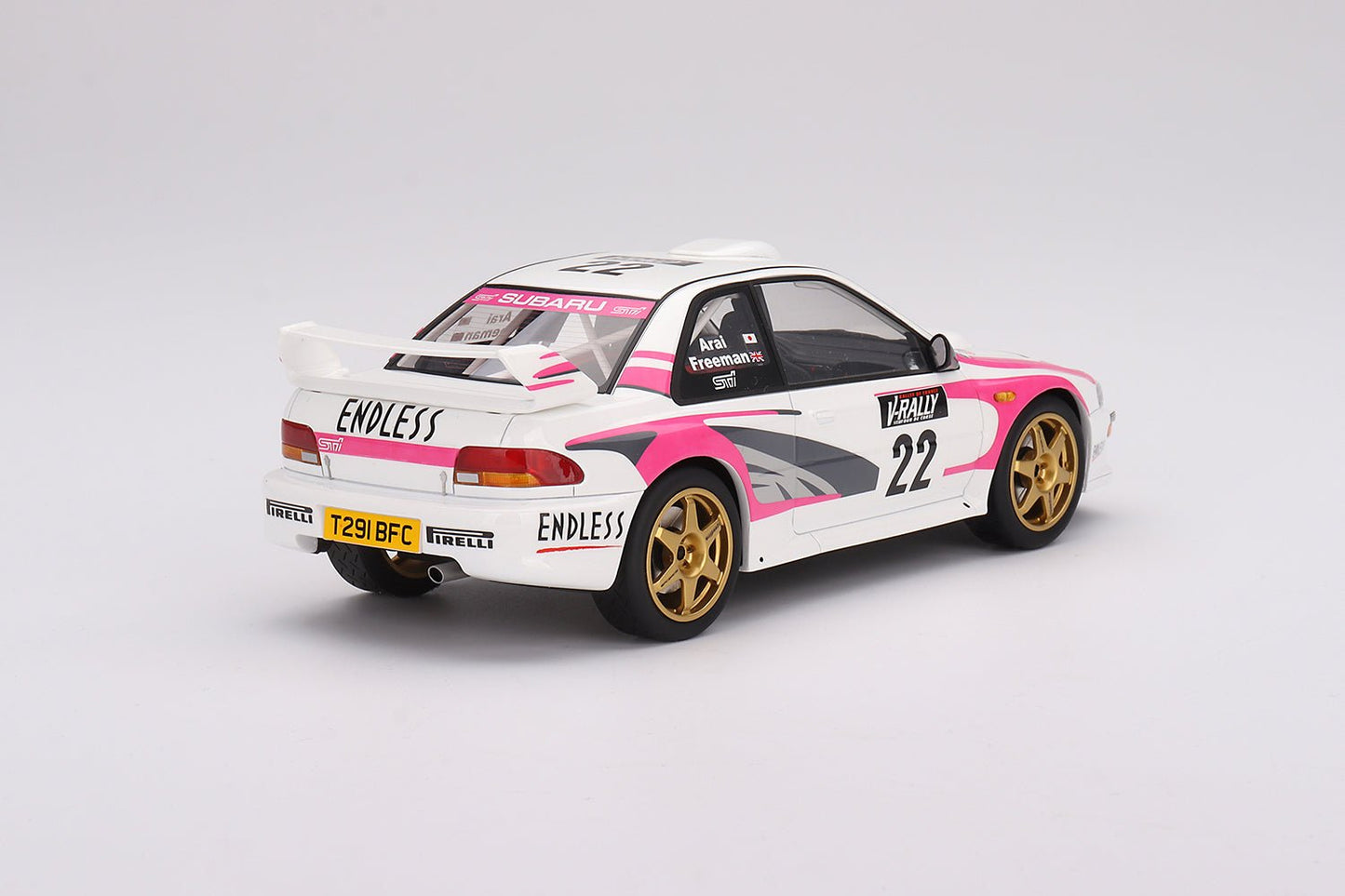 Subaru Impreza WRC98 1999 Rally Tour de Corse #22