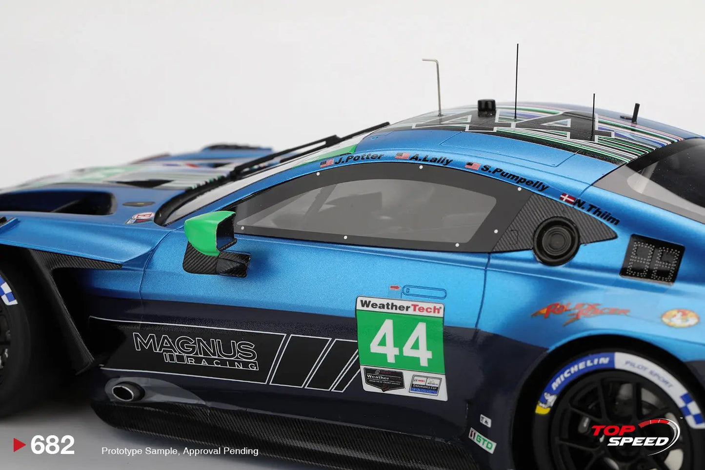 Aston Martin Vantage GT3 EVO #44 TOP SPEED