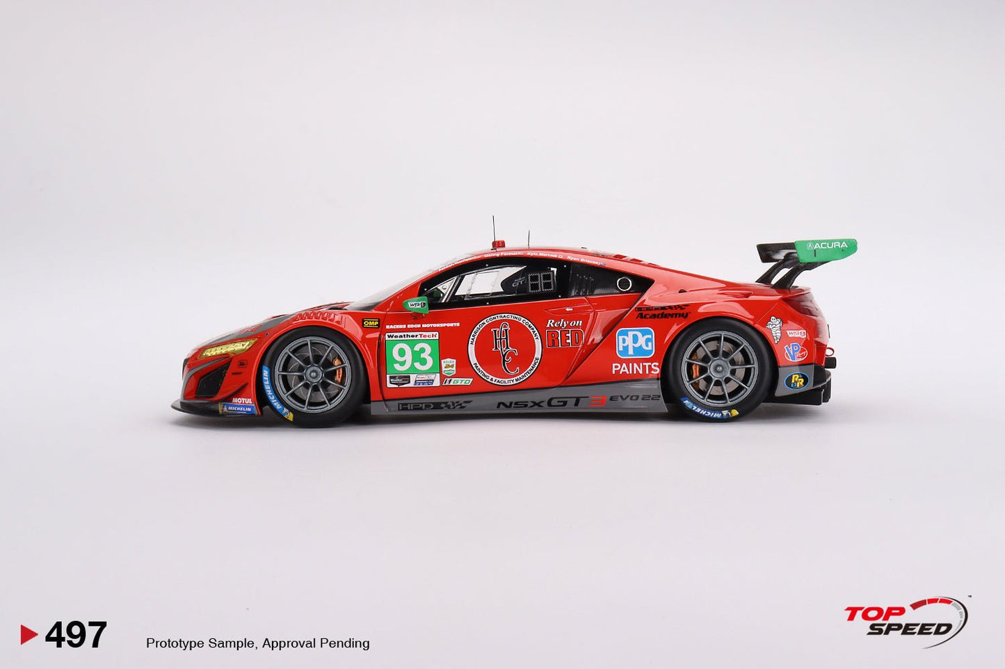 Acura NSX GT3 EVO22 #93