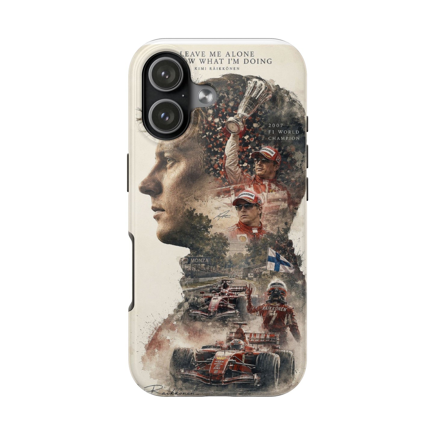 Kimi Raikkonen iPhone Case