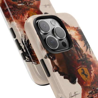 Lewis Hamilton-Ferrari iPhone Case