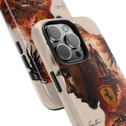 Lewis Hamilton-Ferrari iPhone Case