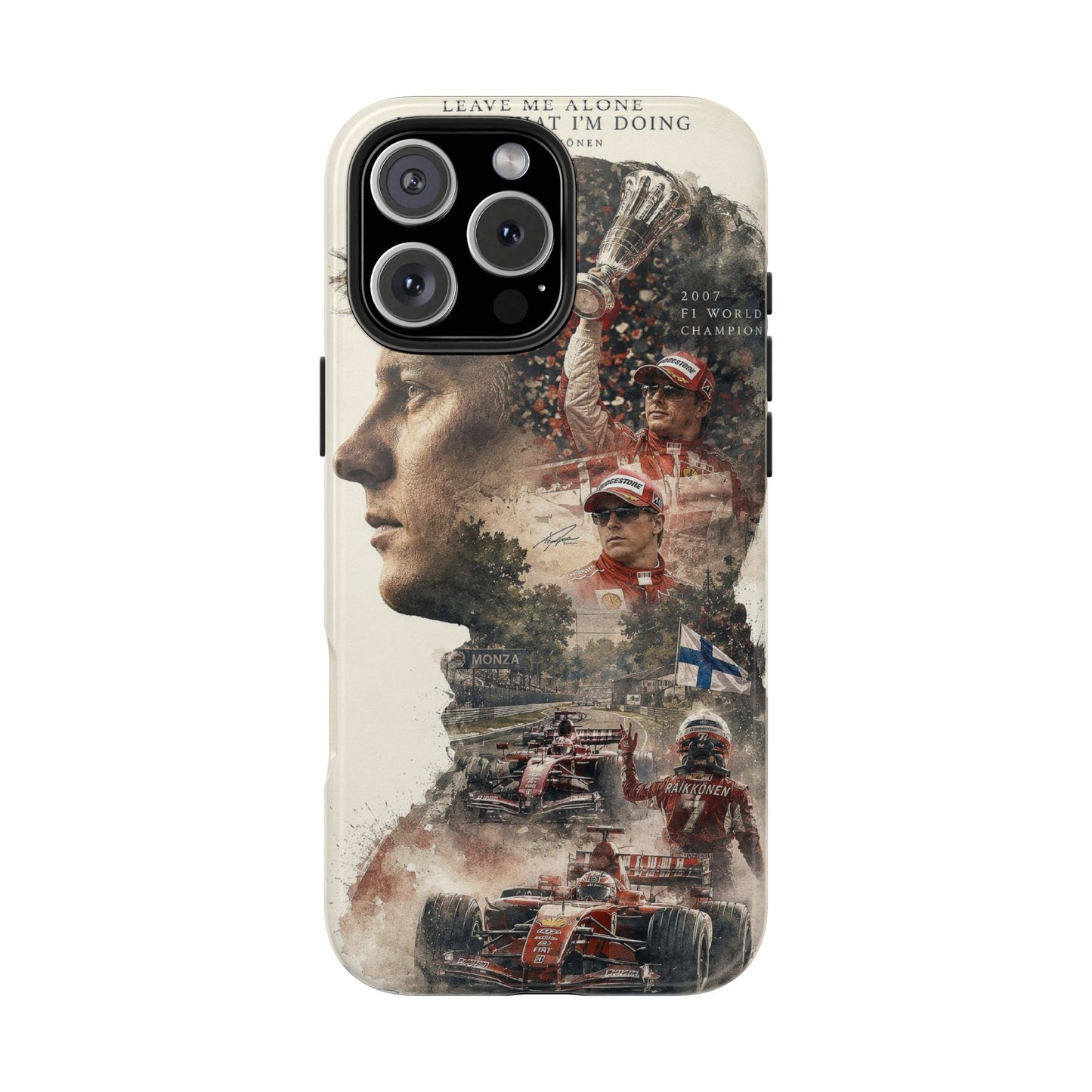Kimi Raikkonen iPhone Case