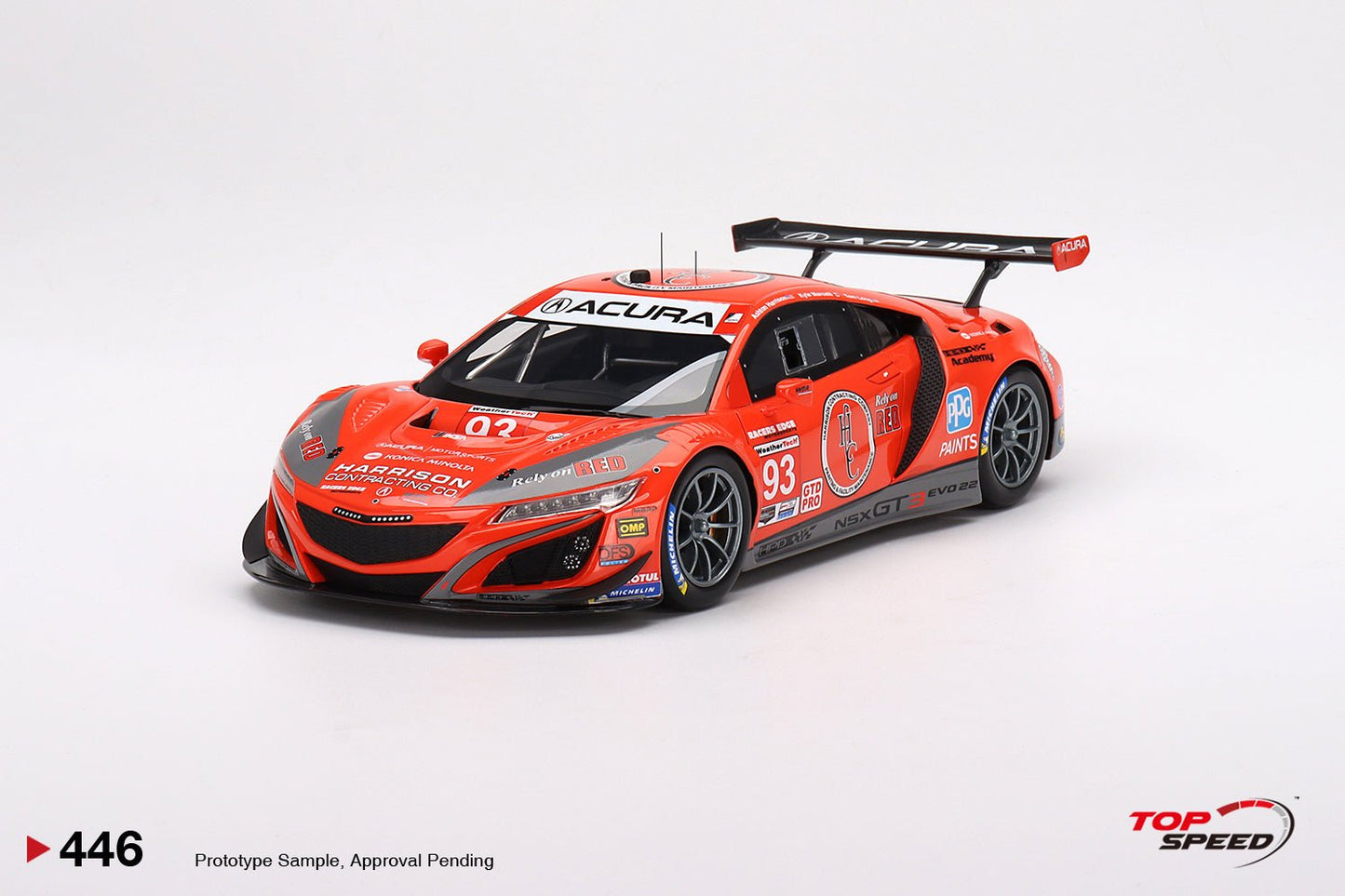 Acura NSX GT3 EVO22 #93