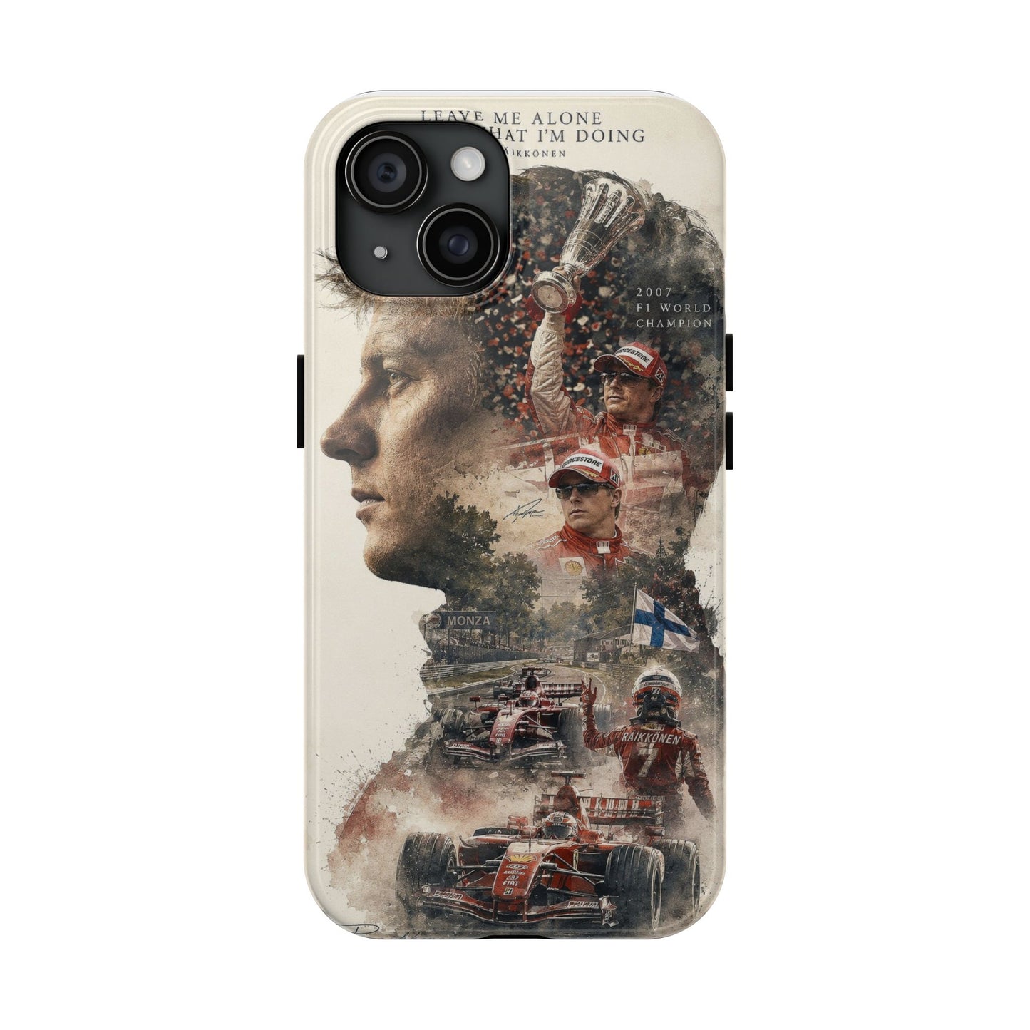 Kimi Raikkonen iPhone Case
