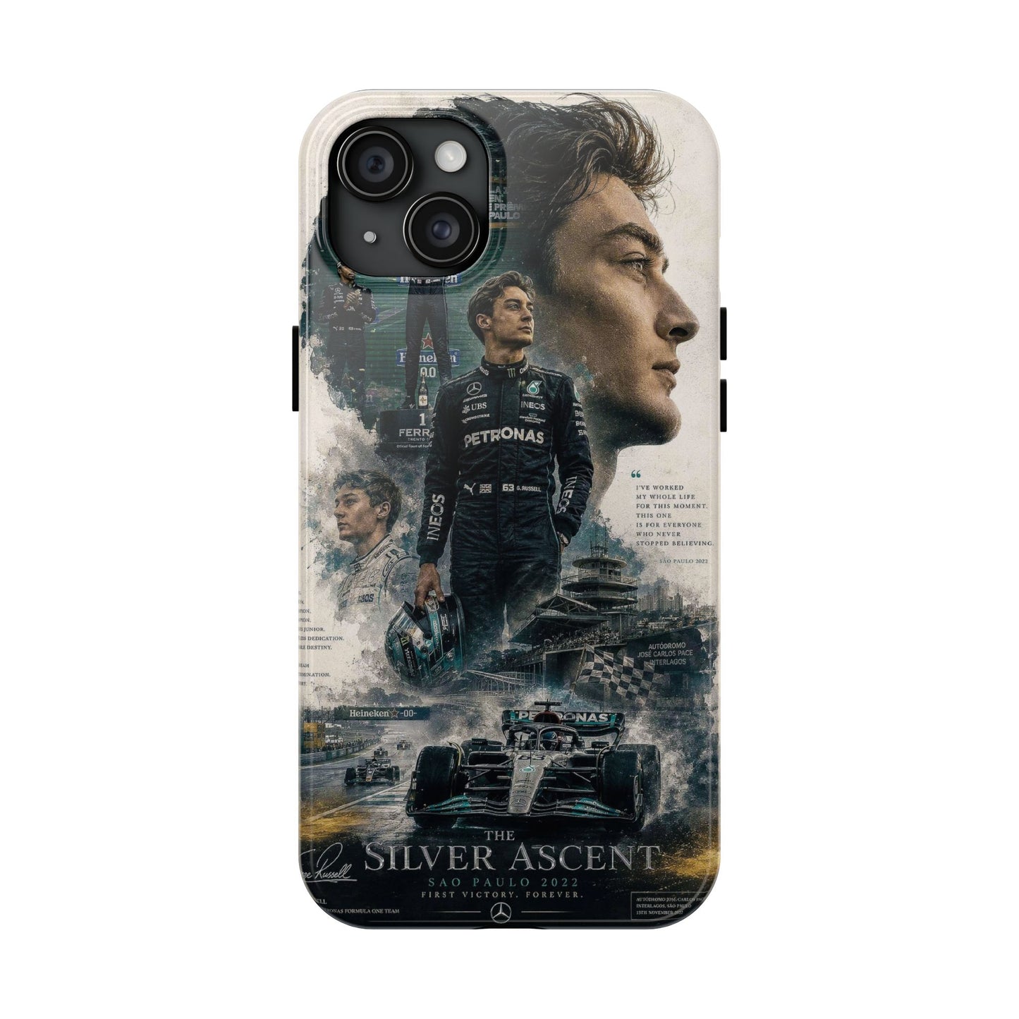 George Russell iPhone Case