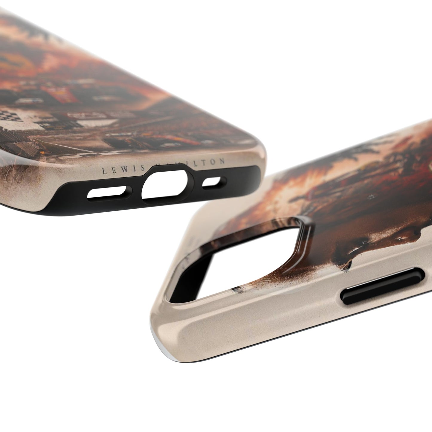 Lewis Hamilton-Ferrari iPhone Case