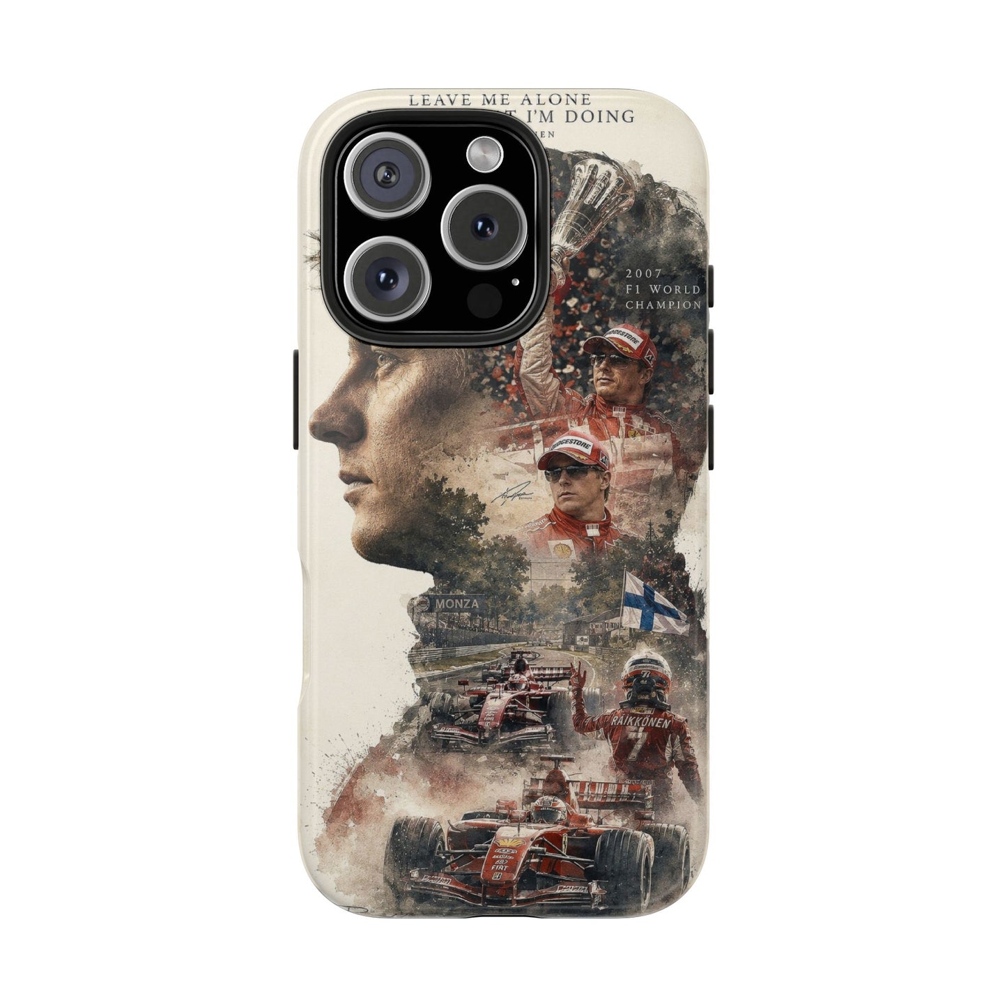 Kimi Raikkonen iPhone Case