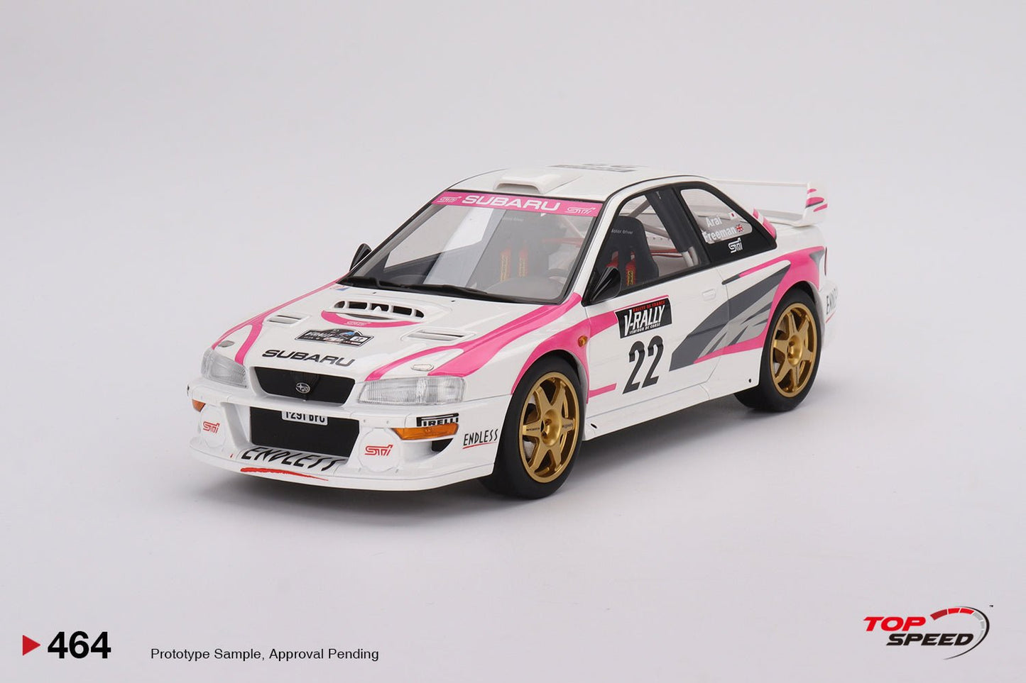 Subaru Impreza WRC98 1999 Rally Tour de Corse #22