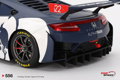 Honda NSX GT3 EVO AlphaTauri Yuki Tsunoda 2023 Red Bull Formula Nurburgring