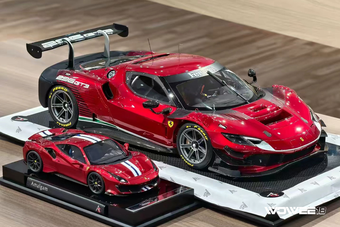 FERRARI 296 GT3-1/8-SCALE