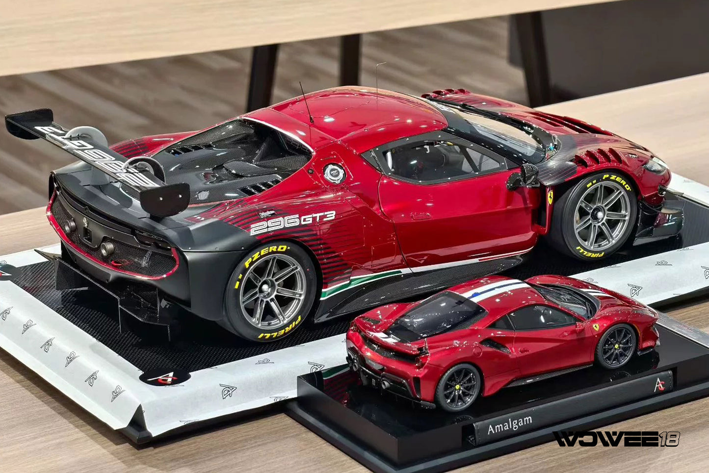 FERRARI 296 GT3-1/8-SCALE