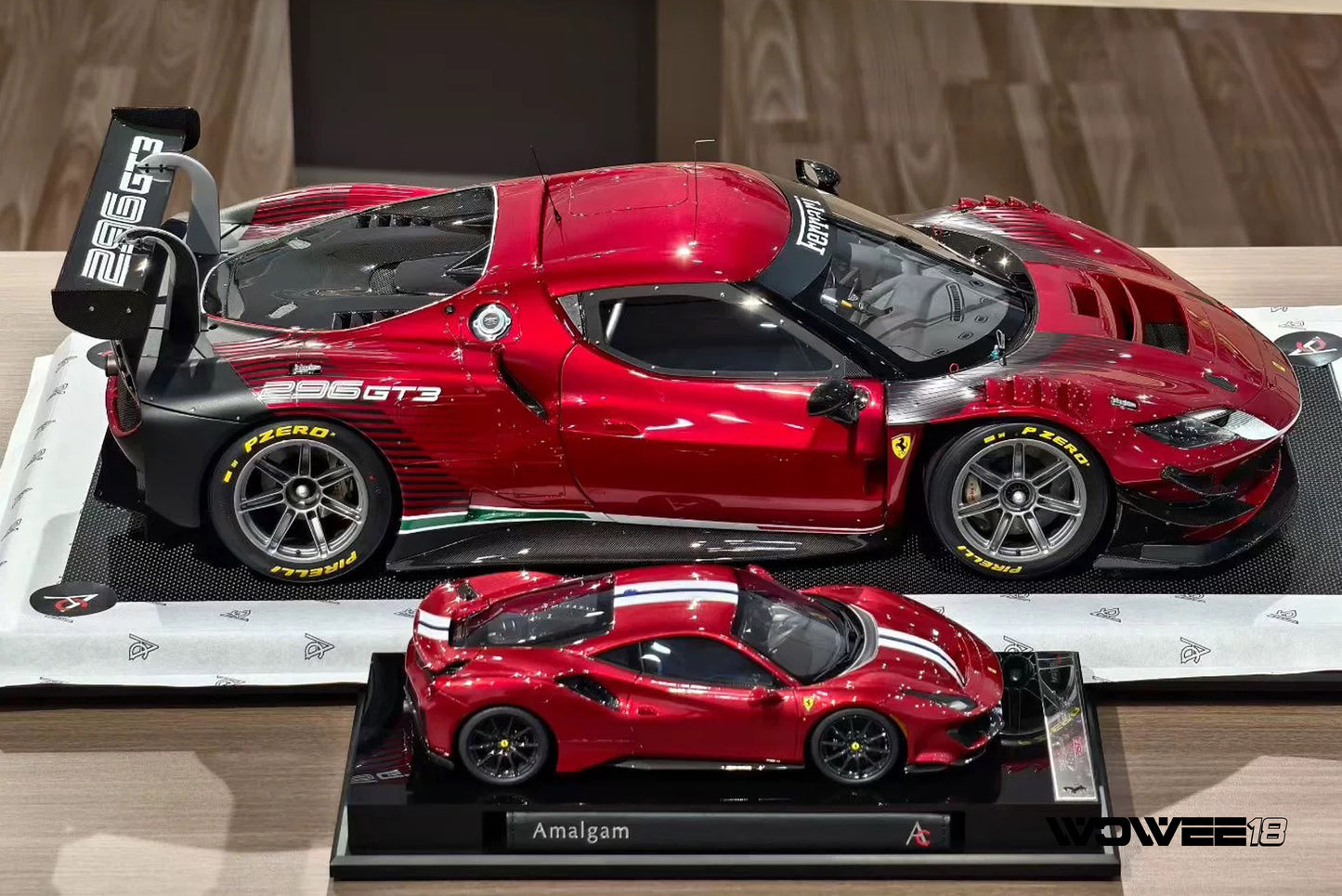 FERRARI 296 GT3-1/8-SCALE