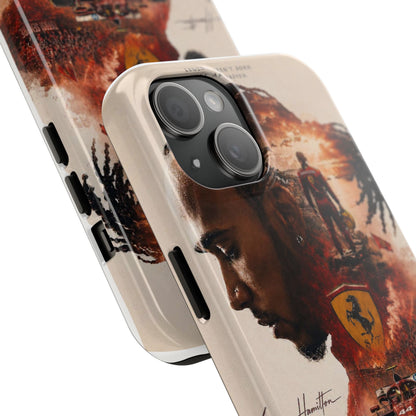 Lewis Hamilton-Ferrari iPhone Case