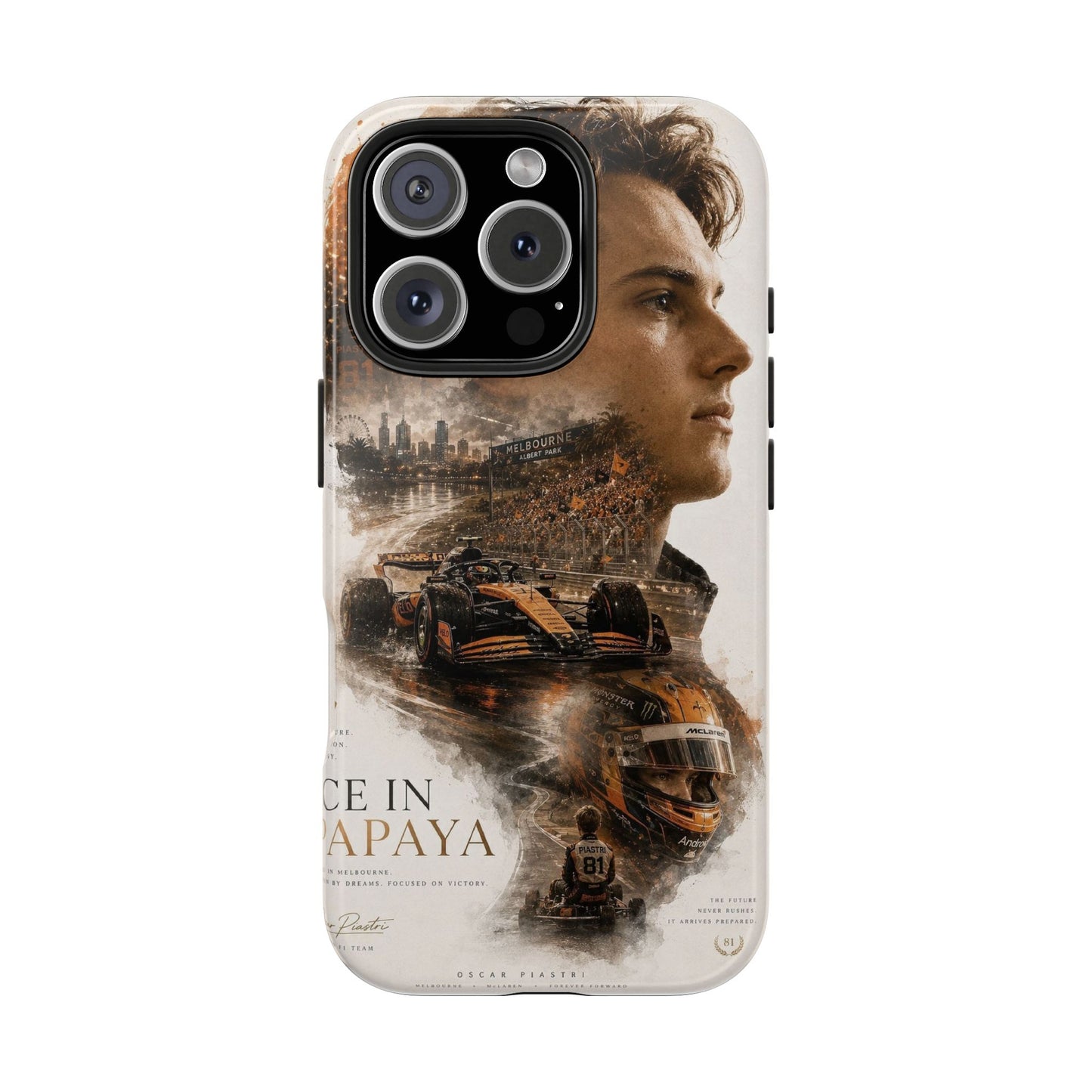 Oscar Piastri iPhone Case