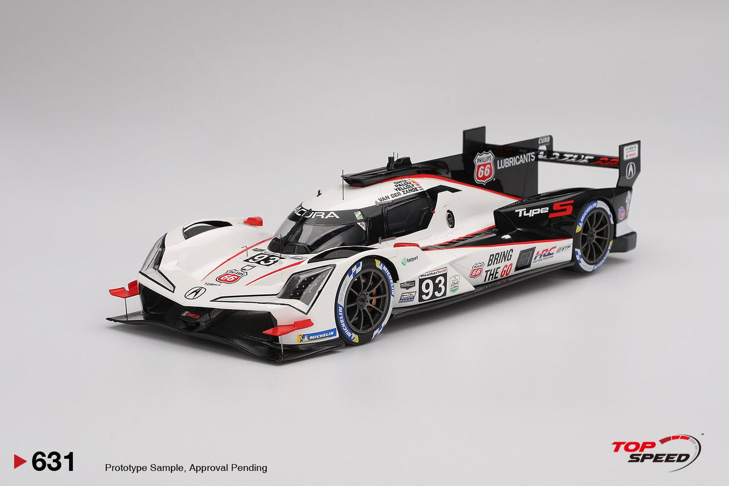 Acura ARX-06 GTP #93 Acura Meyer Shank Racing 2025 IMSA Daytona 24 Hrs