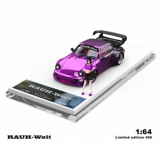 RAUH-Welt 1:64 Porsche 911 - Purple -Excl