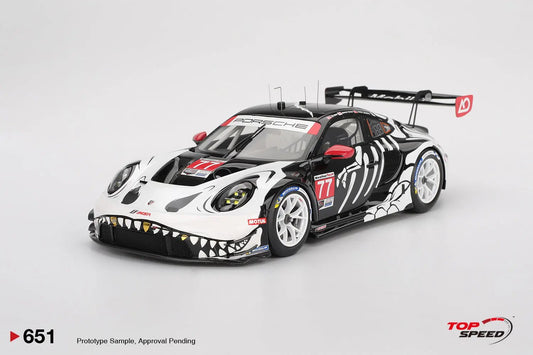 Porsche 911 GT3 R #77 AO Racing 2025 TOP SPEED