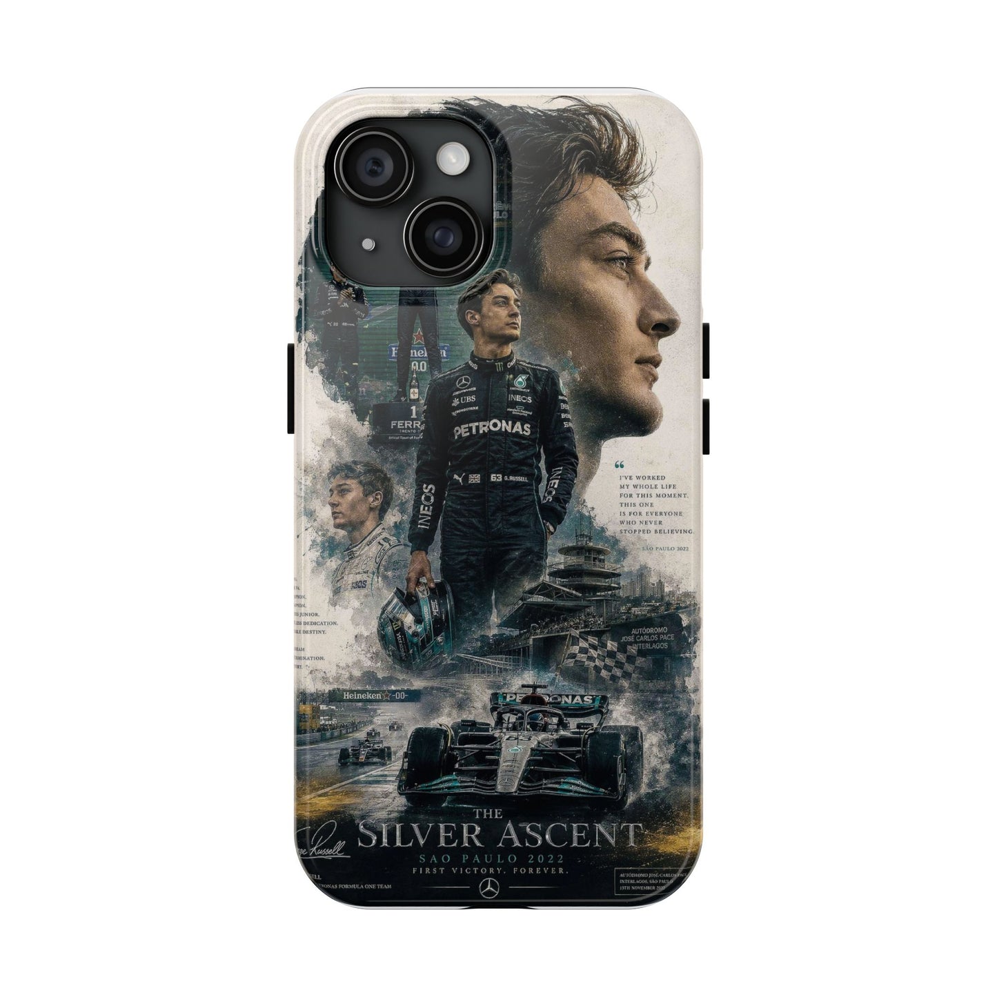 George Russell iPhone Case