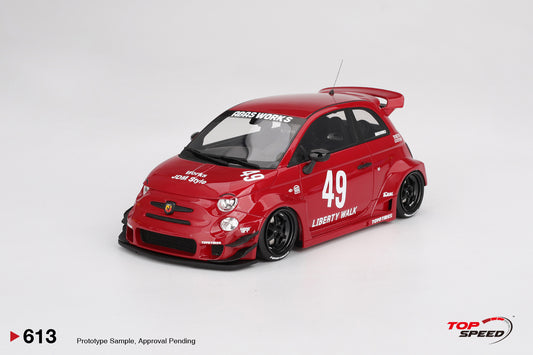 Abarth LB-WORKS x Abas Works 595 Red
