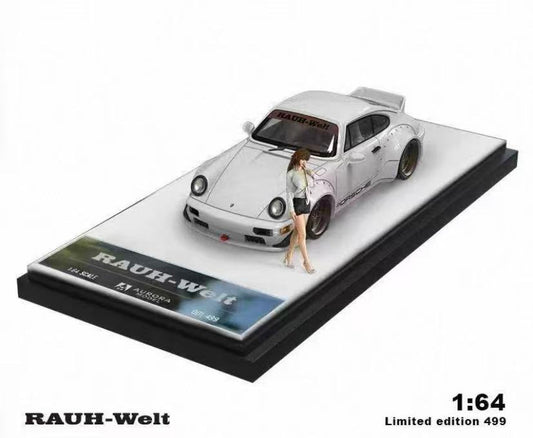 RAUH-Welt 1:64 Porsche 911 - White-Excl