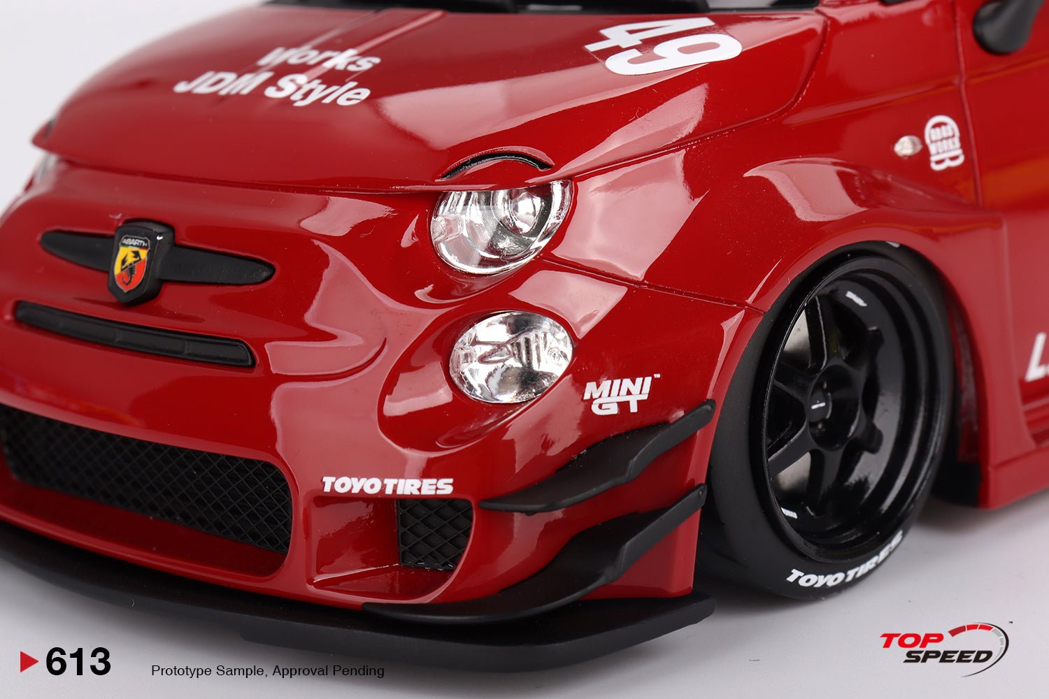 Abarth LB-WORKS x Abas Works 595 Red