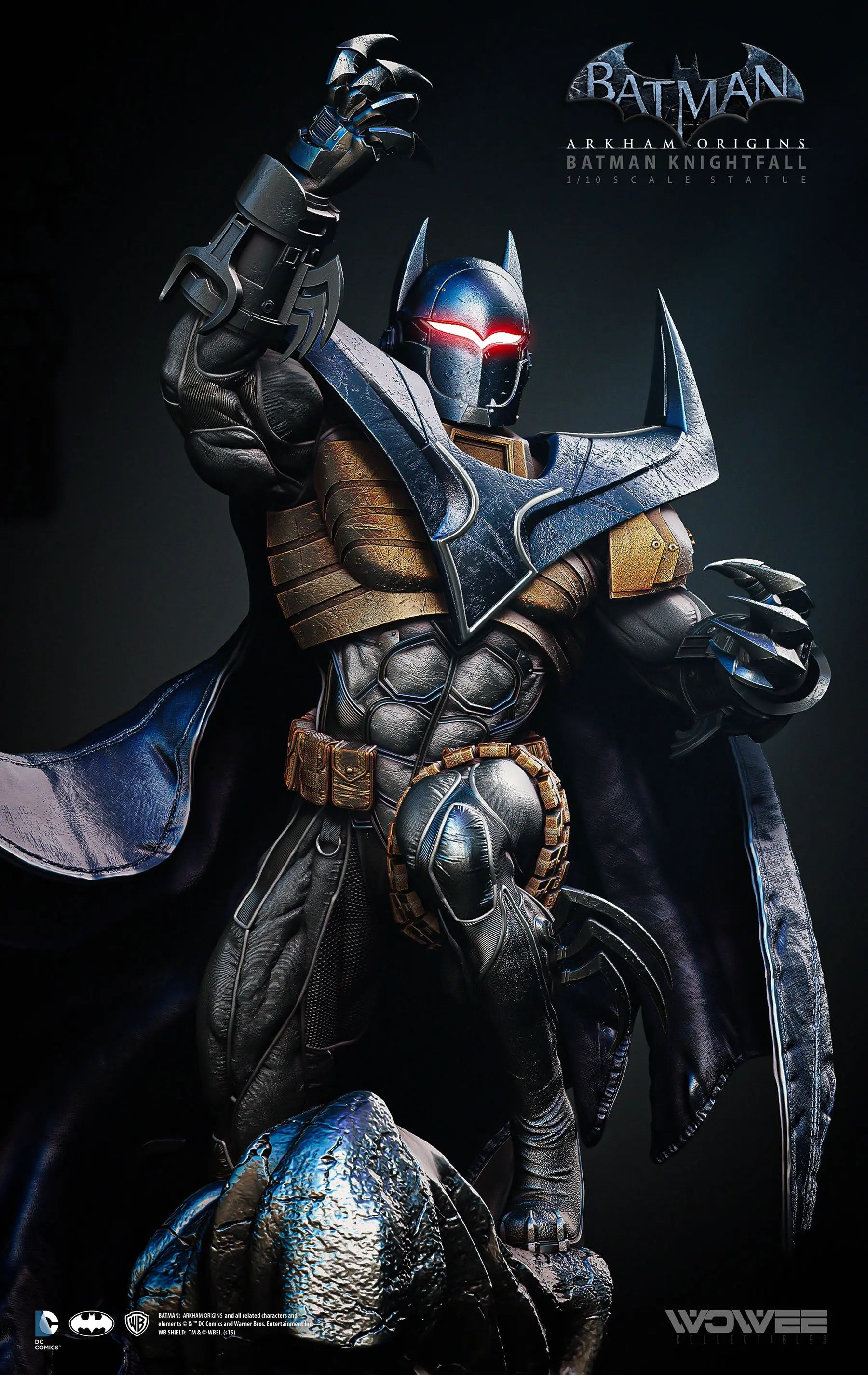 BATMAN KNIGHFALL 1:8 Scale Statue Wowee Collectibles