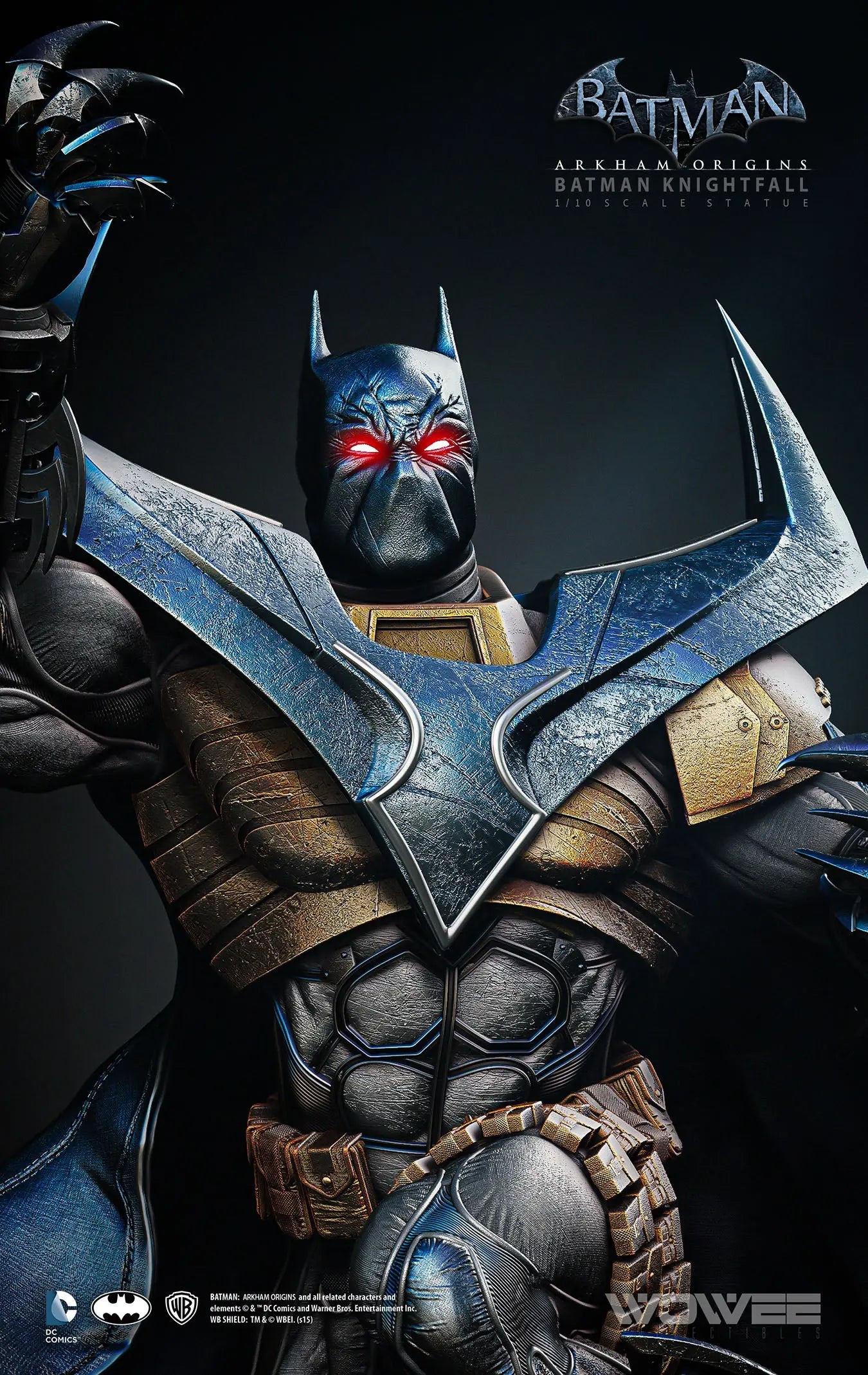 BATMAN KNIGHFALL 1:8 Scale Statue Wowee Collectibles
