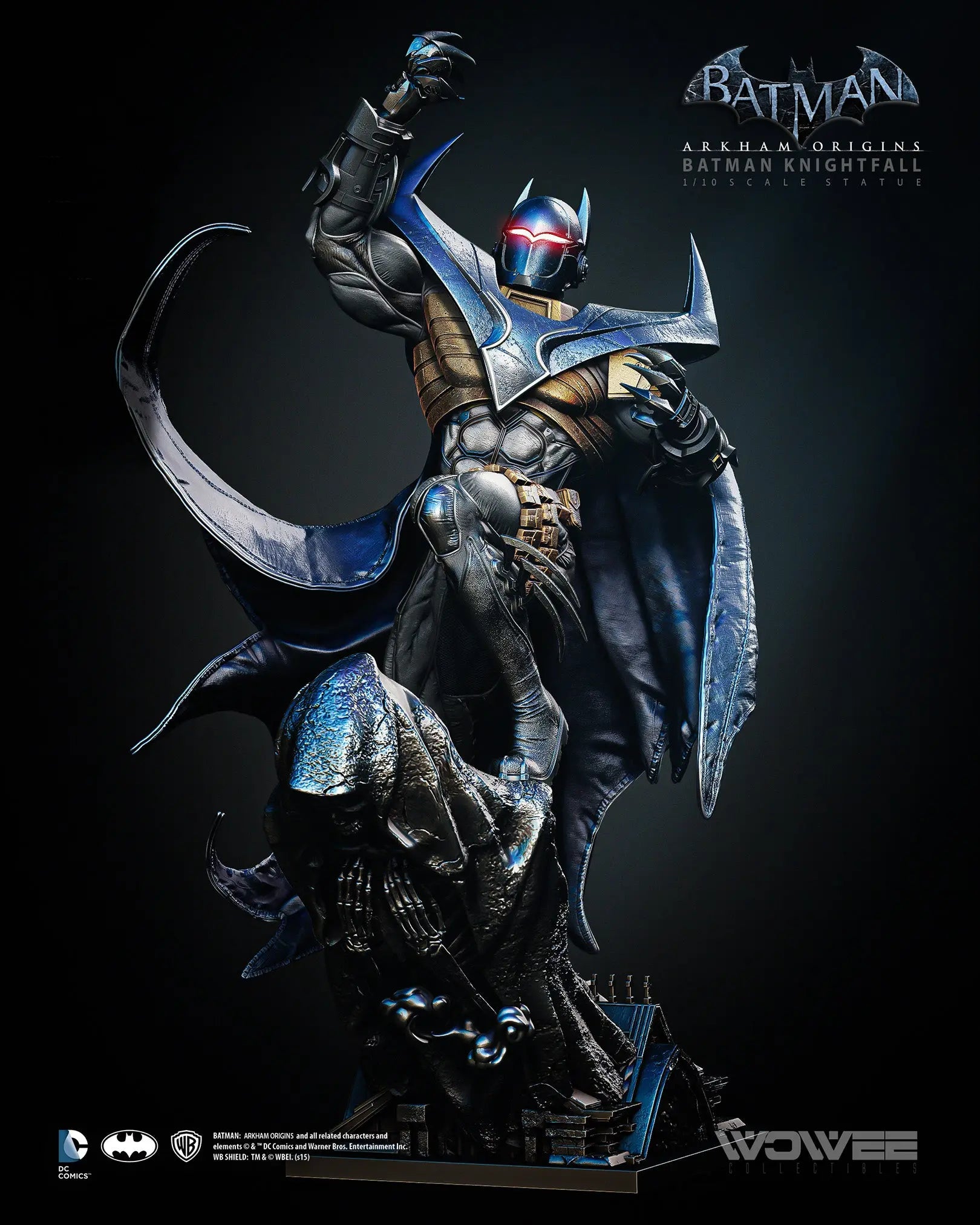 BATMAN KNIGHFALL 1:8 Scale Statue Wowee Collectibles