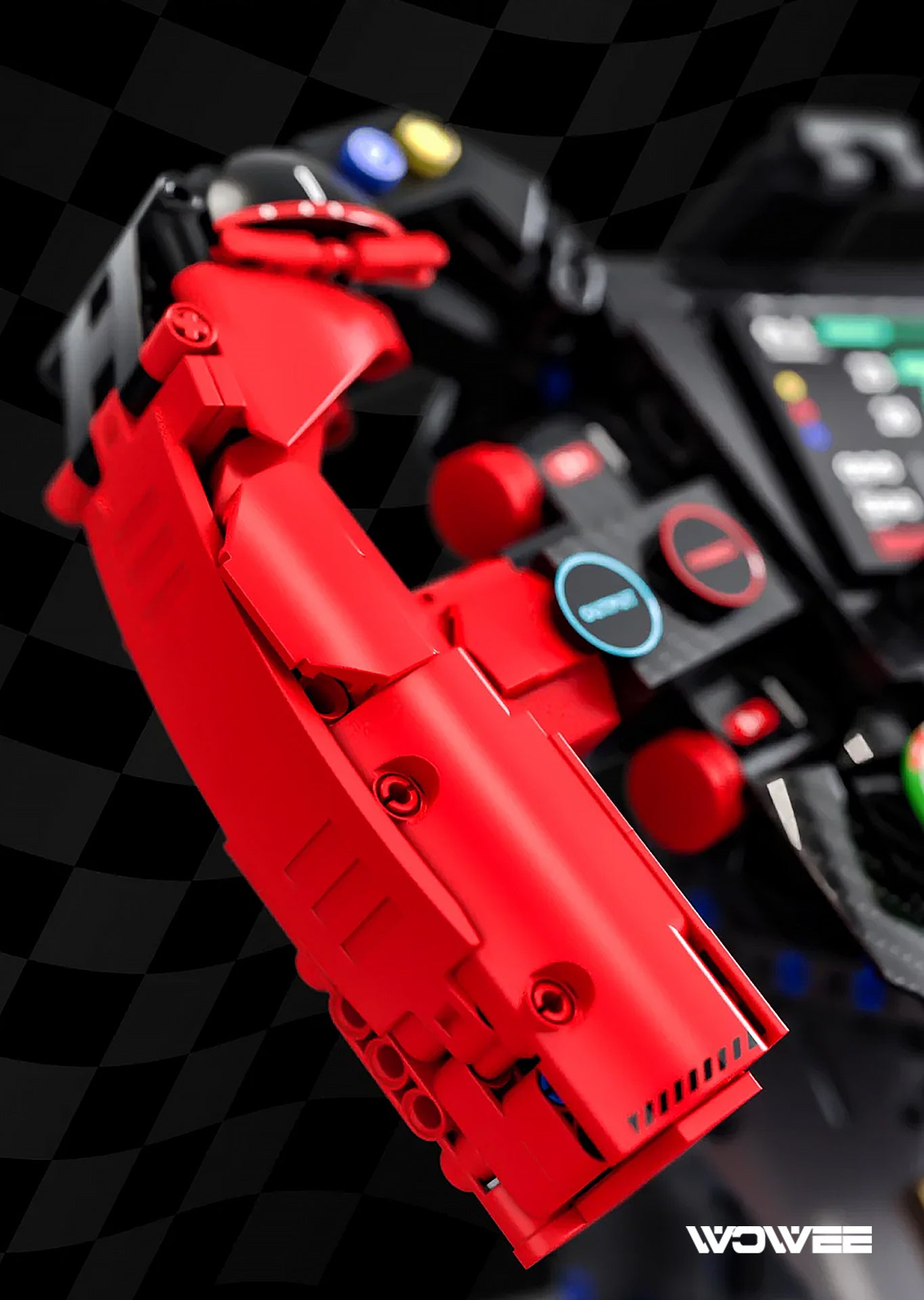 F1 BLOCK RACING STEERING WHEEL