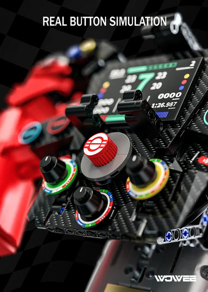 F1 BLOCK RACING STEERING WHEEL